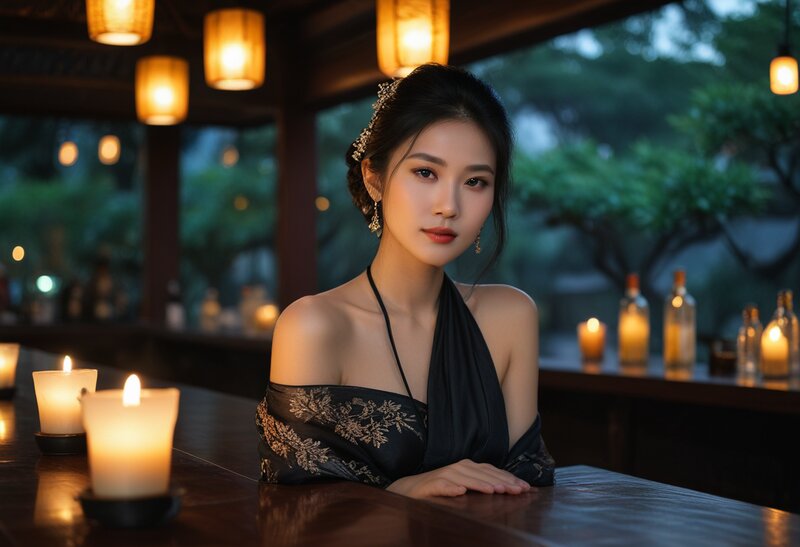 清晨桃园散步海报